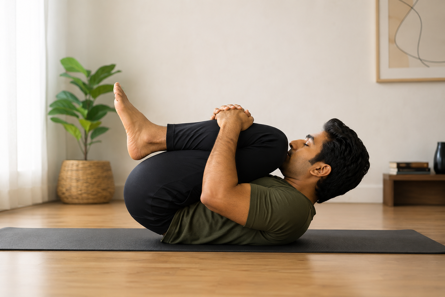 Pawanmuktasana / Wind-Relieving Pose