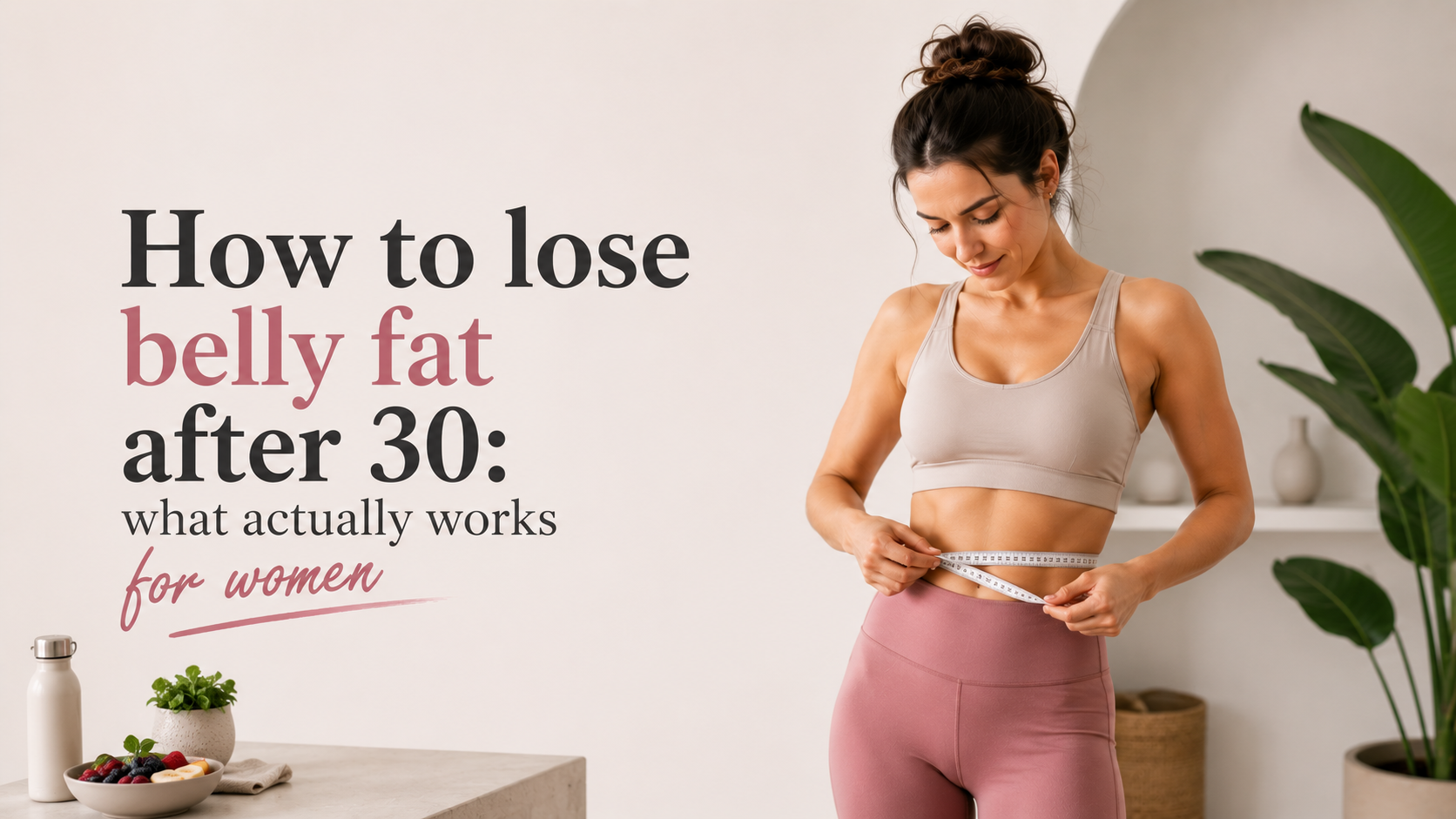 lose belly fat, women