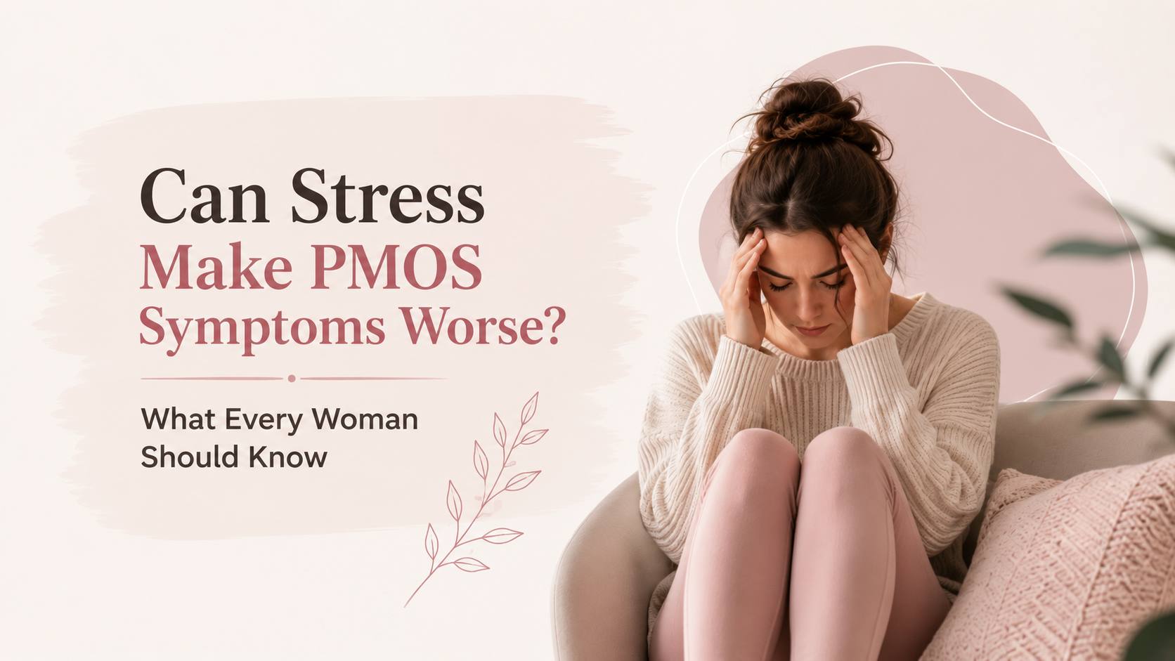 woman in stress