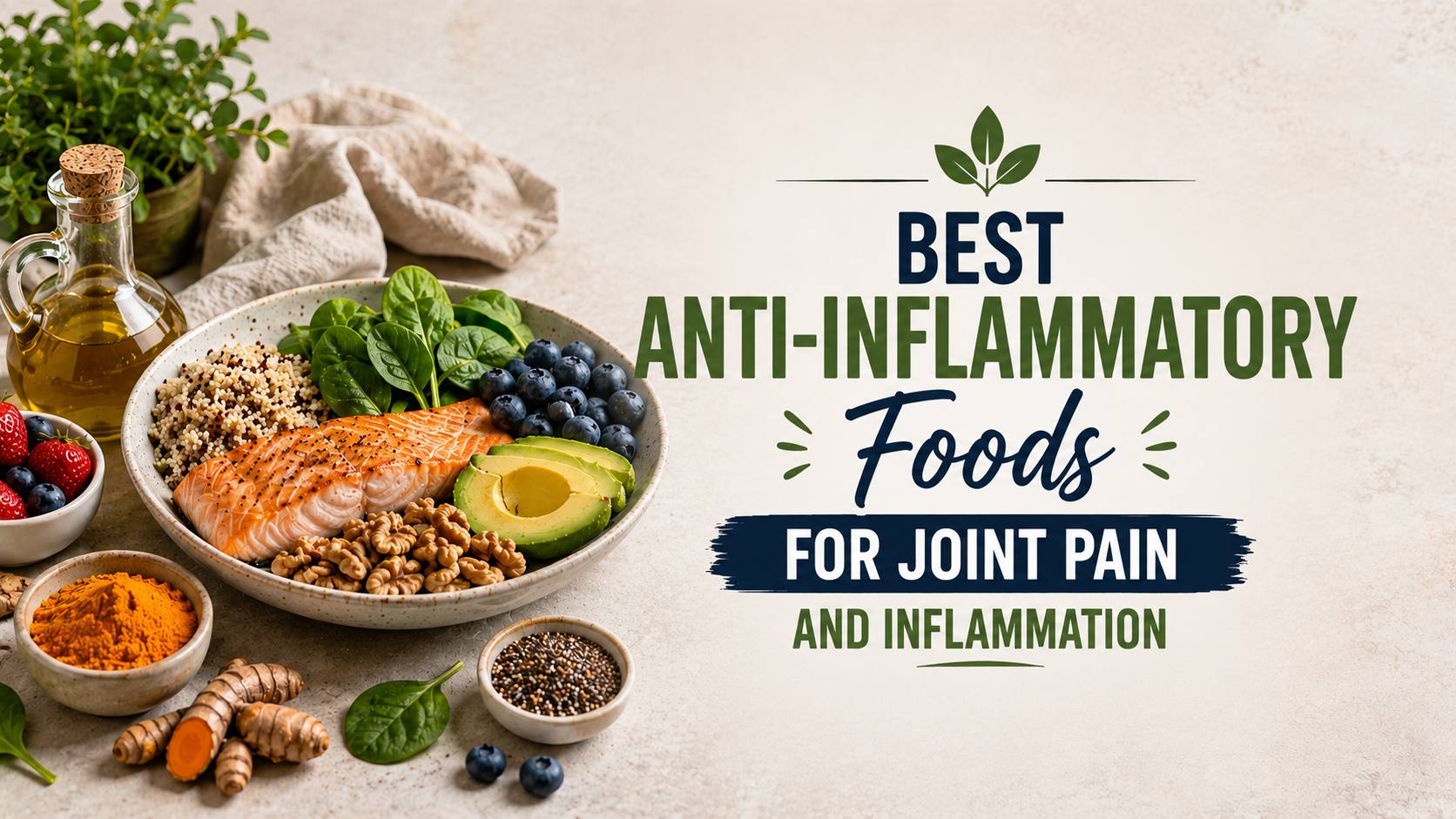 Best Anti-Inflammatory Foods for Joint Pain and Inflammation