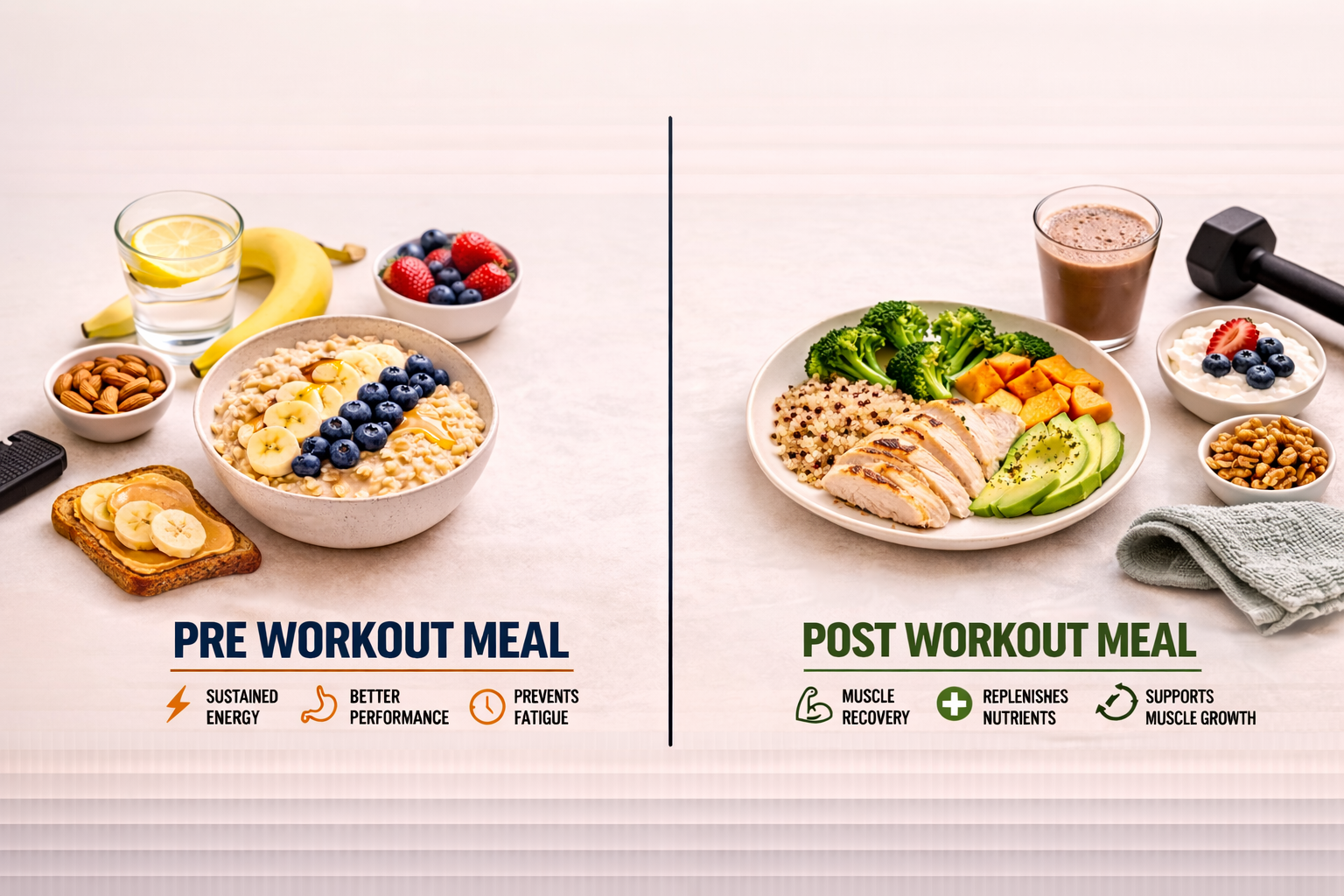 Pre and Post Workout Meals 